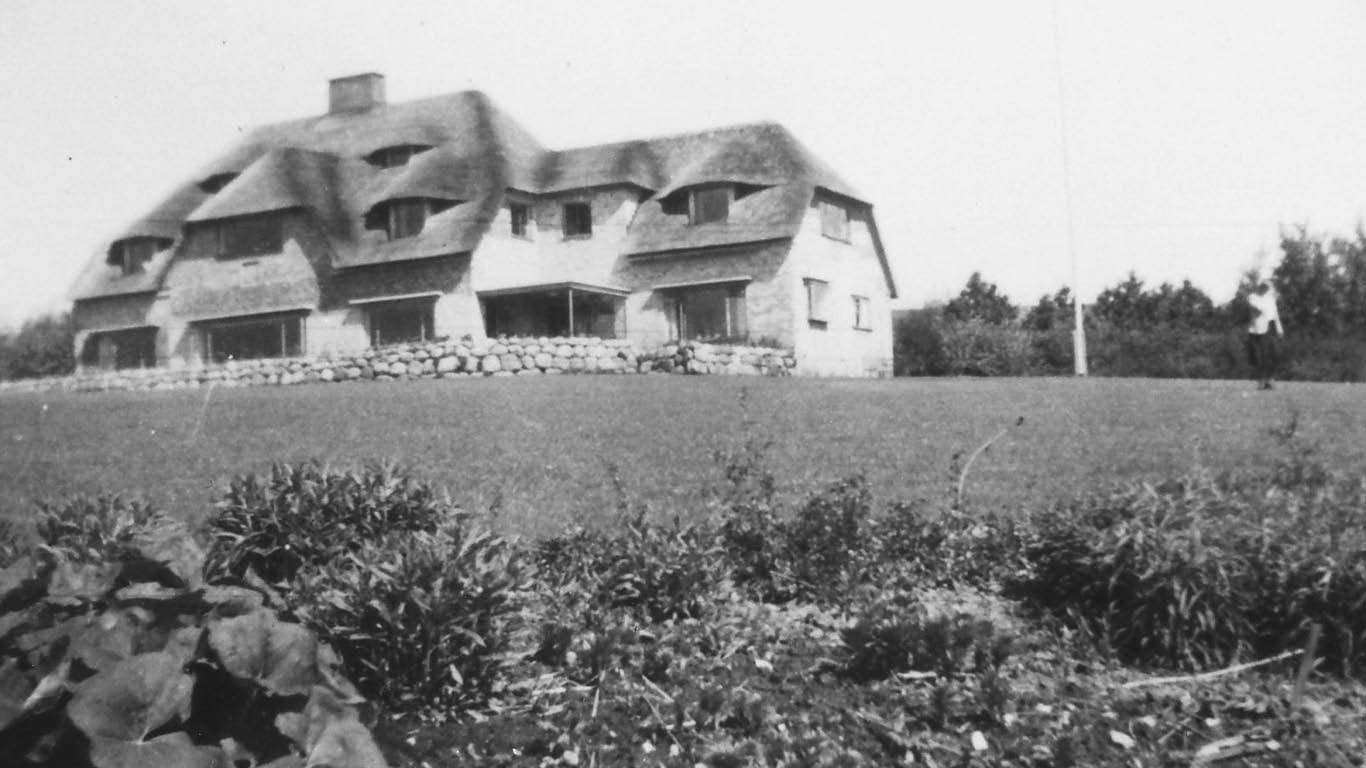 Trapholt 10: Trapholt villaen udefra
