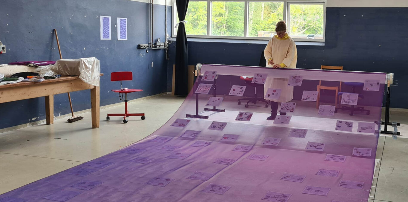 Studievisit hos Astrid Skibsted